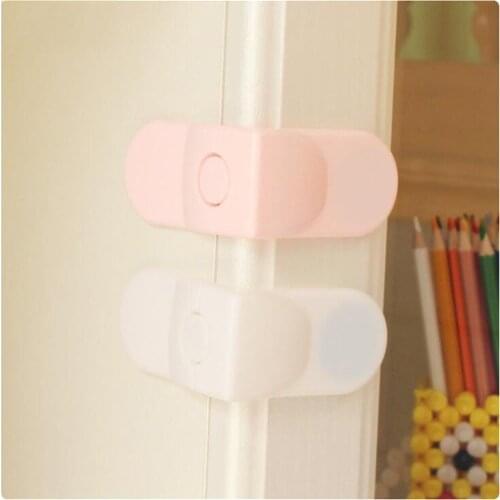 Best Sale Baby Safety Cabinet Lock Round Hole Adjustment Lock Protection For Children Baby Products Kids Safety Gates Doorways