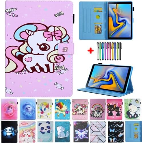 Cute Unicorn Cover For Samsung Tab A 8 Case 2019 SM-T290 T295 Tablet Shell For Samsung Galaxy Tab A 10.1 Case 2019 SM-T510 Funda