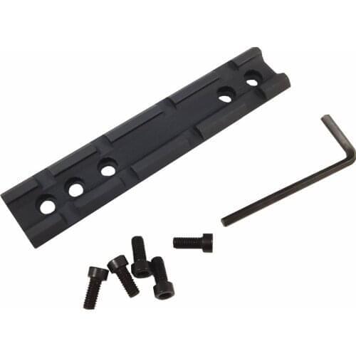 Hunting Accessories Tactical Dovetail to 20mm Weaver Picatinny Sight Scope Rail Base Mount Converter Military Gear