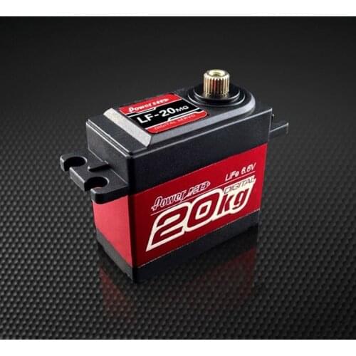 PowerHD 60g/20kg/ .16sec 6.6V Metal Gear Waterproof Digital Servo LF-20MG