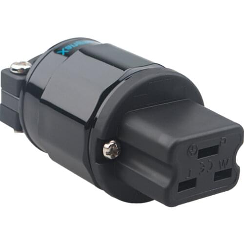 20A Power Adapter Plug Female Connector for DIY HiFi Audio Speaker Power Cable Amplifier