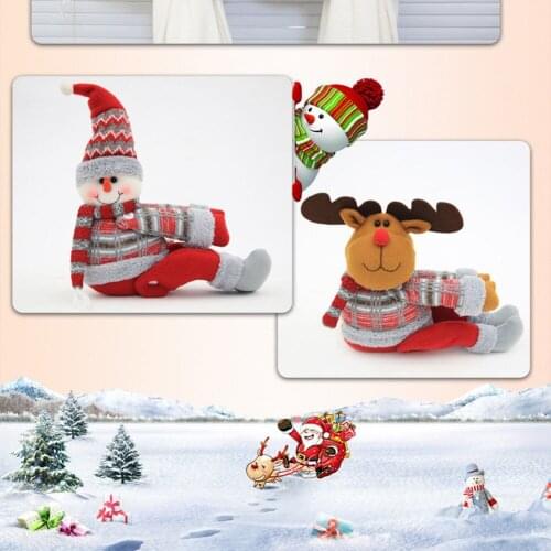 New Year Christmas Curtain Buckle Cartoon Christmas Decoration Window Bedroom Hook Fasten Clamp Home Decor Room Decor Navidad
