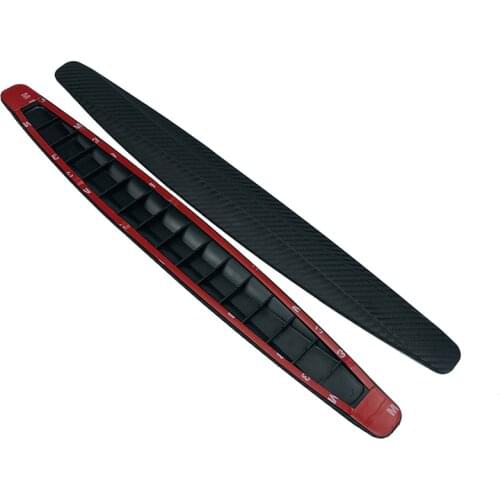 Car Styling 2Pcs Front Rear Bumper Protector Guard Corner Anti-Collision Trim Bar Auto Protection Strips Black White