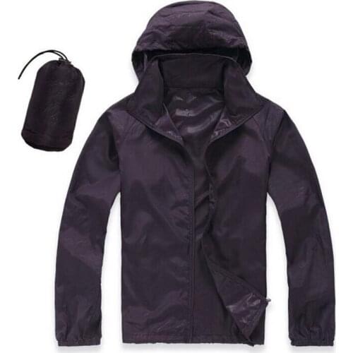 Fifteen Colors Long Sleeve Outdoor Quick Dry Skin Windbreaker Sport Jackets Camping Sports Waterproof Climbing Hiking Jacket