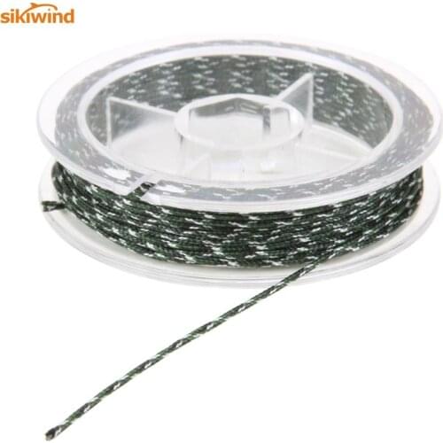 High Strength 45lb 5m Fishing Leadcore Camouflage Carp Braided Fishing Line Hair Rigs Lead Core Fish Tackle Accessory Promotions