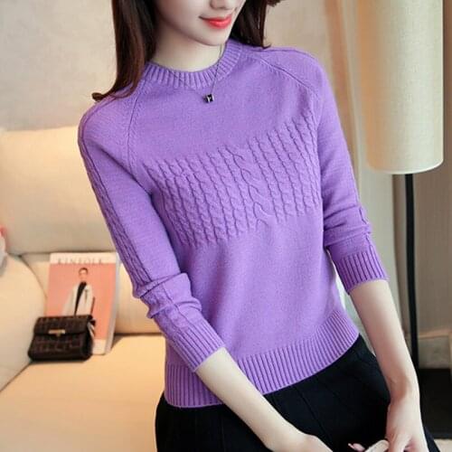 2021 New Autumn Winter Short Knitted Sweater Women Plus Size Slim Knitting Pullover Tops Harajuku Women Sweater Casual Fashion