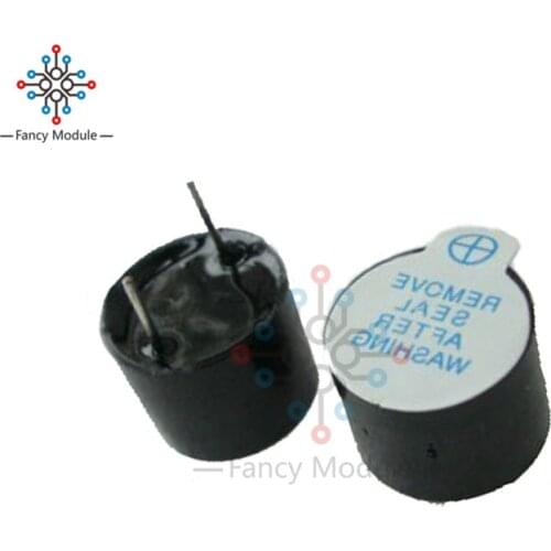 10pcs 5v Active Buzzer Magnetic Long Continous Beep Tone Alarm Ringer 12mm MINI Active Piezo Buzzers Fit For Arduino