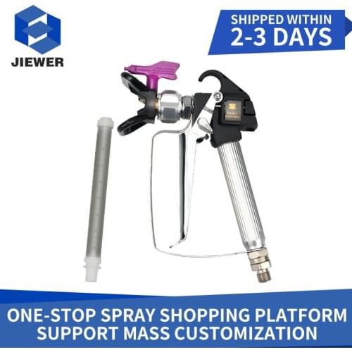 3600PSI High Pressure Airless Paint Spray Gun +517 Spray Tip + Nozzle Guard for Wagner Titan Pump Sprayer Spraying Machine