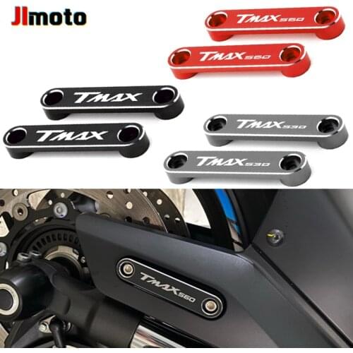 For Yamaha TMAX530 TMAX560 TMAX 530 560 Motorcycle CNC Accessories Front Axle Coper Plate Decorative Cover Free Fast Shipping