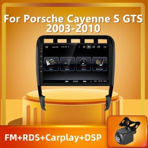 PEERCE For Porsche Cayenne S GTS 2003-2010 Car radio 2 Din Android 10 car multimedia dvd player GPS Navigation FM AM autoradio