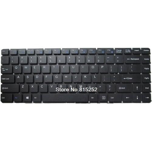 Laptop Keyboard For MEDIACOM FlexBook 130 131E M-FB130 M-FB130S Black Without Frame United States US