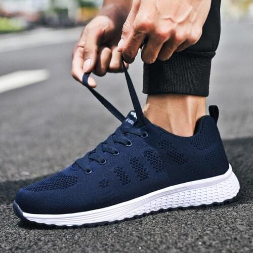 Summer Light Weight Sport Men Sneakers Man 2021 Male Running Shoes Sports for Men Blue Athletic Brands Athletic Tennis Gym B-623