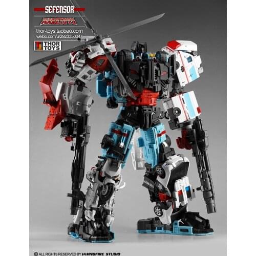 MT Transformation YM Model YM-17 YM17 Defensor Vulcan Hot Spot First Aid Streetwise Blades MTCM-04C 5 IN1 Action Figure Robot