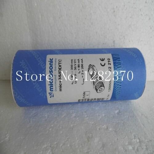 New German original authentic Microsonic ultrasonic sensors mic + 35 / DD / TC spot