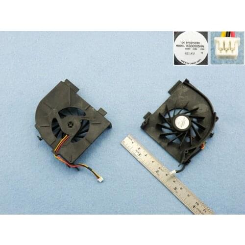 New Laptop Cooling Fan for HP DV5-1000 DV5T Series AMD For Discrete Video card Original P/N KSB0505HA Cooler