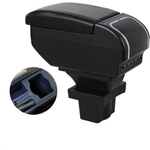 Car Arm Rest For Skoda Yeti 2009-On / Octavia Mk2 2 2005-2012 A5 Centre Console Storage Box Armrest 2006 2007 2008