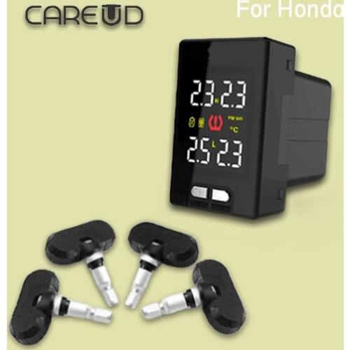 TPMS for Honda Car Tire Pressure Monitoring Systems TPMS Wireless +4 pcs Built-IN Sensors Free Shipping