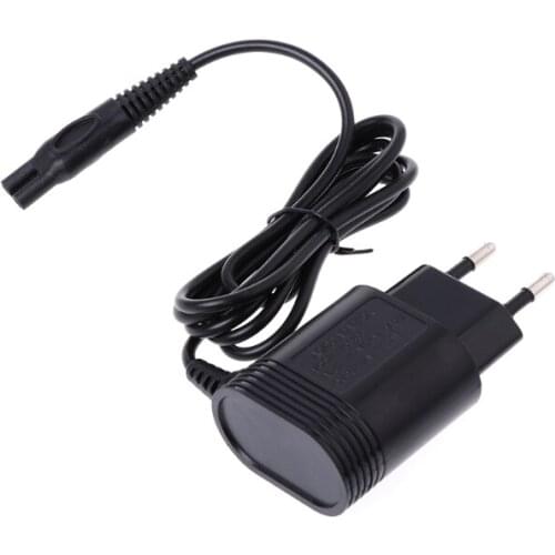 2-Prong Charger EU Plug Power Adapter for philips Shavers HQ8505/6070/6075/6090