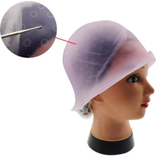 1 Pcs Pro Reusable Hair Colouring Highlighting Dye Cap Hook Frosting Tipping Hair Color Styling Tools Hot Popular
