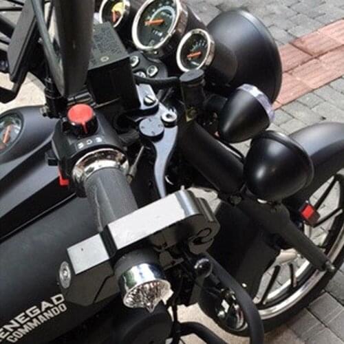 Motorcycle Handlebar Grip Lock Aluminum Alarm Lock Motorbike Bike Lock Security Anti-theft Lock Motorcycles Imitating Steal Lock