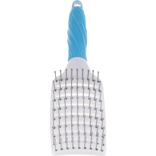 Large Anti-static Curved Vent Comb Barber Hair Brush Salon Hairdressing Tool