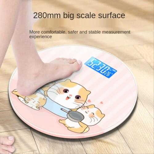 USB Electronic Digital Weight Scale Rechargeable Weighing Scale Household Body Precision High Precision Weighing Small Durable