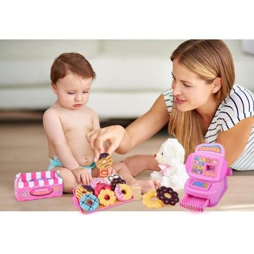 Children Supermarkets Toys Simulation Food Cake Ice Cream Dessert Pretend Play Early Education Toys For kids Gift for Girl