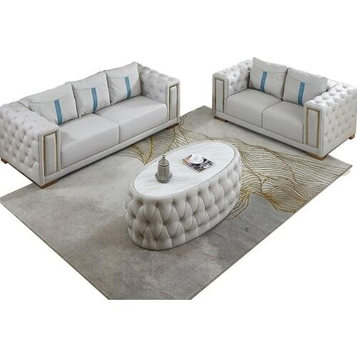 Living room Sofa set диван мебель кровать muebles de sala real genuine leather sofa chesterfield cama puff asiento sala futon