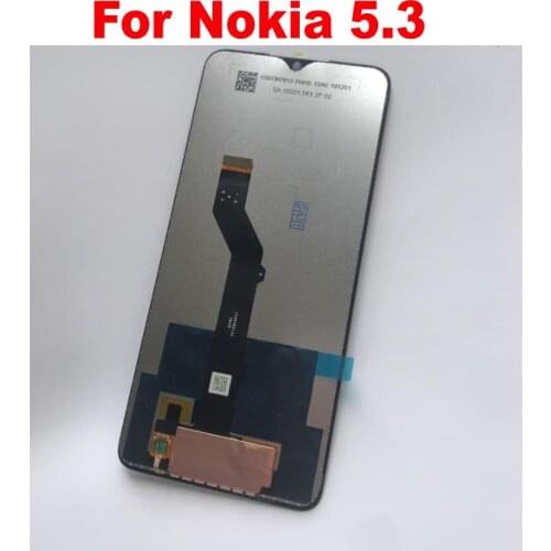 Best Working Original LTPro New LCD Display For Nokia 5.3 6.55" Touch Screen Digitizer Assembly Sensor Panel Phone Pantalla
