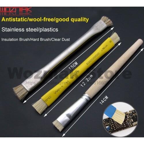 WOZNIAK Multi-function Double head brush Graphics card MINI fan CPU CHIP IC BGA motherboard Cleaning dust removal