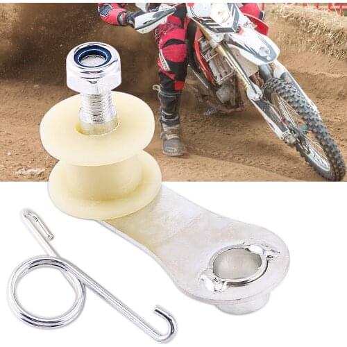 Chain Tensioner Tension Adjuster Guide Roller Slider For Dirt Pit Mini Bike Motorcycle Motocicleta Accessories