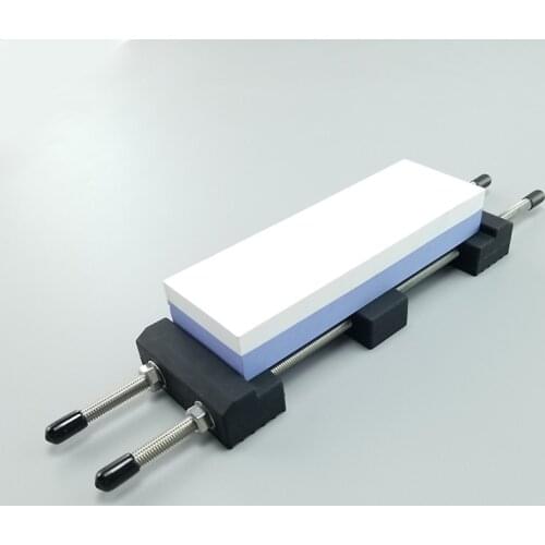 New 304 stainless steel whetstone sharpener base silicone non-slip free sliding fixed bracket home