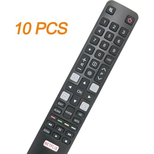 10pcs New Original RC802N YLI2 For RCA TCL HITACHI Smart LCD LED TV Remote Control 06-IRPT45-BRC802N NETFLIX