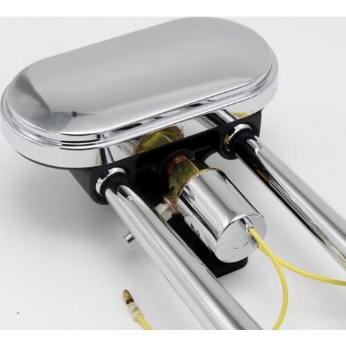 Sliver 16" Air Trumpet Horns Car Train Electric Valve Double 2 Horn 135db