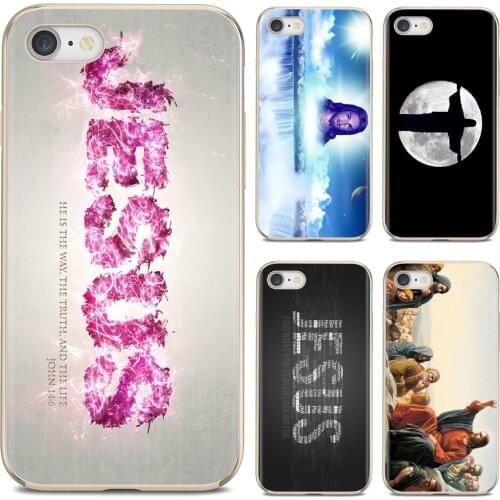 For Samsung Galaxy Note 3 4 5 8 9 S3 S4 S5 Mini S6 S7 Edge S8 S9 S10 Plus Jesus 3 Bling Silicone Phone Case