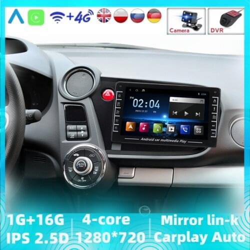 Android system 1+16G Car Multimedia Player For HONDA INSIGHT 2009-2014 Car Radio Stereo WIFI BT GPS IPS Navigation NO DVD Player