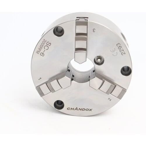 Taiwan CHANDOX 3-jaw self-centering chuck machine tool manual lathe chuck SC-3 three-jaw chuck