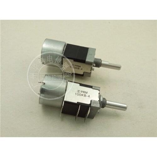 [VK] Domestic motor with four potentiometer B100K -4 axis length 25MNF [WHE1615A-4] 16 feet switch