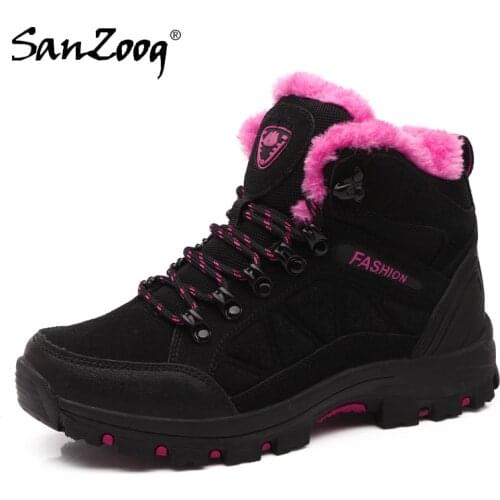 Winter Outdoor Hiking Shoes For Women Mountain Boots Trekking Camping Botas Montana Mujer Buty Trekingowe Meskie Trail Treking