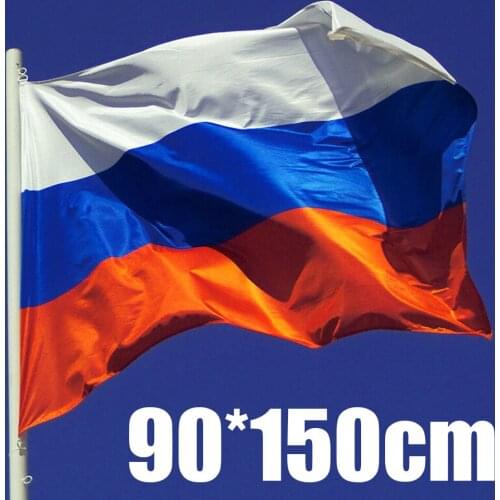 1pc 90*150cm 3*5ft Large Russia Flag Russian Flag of Russia National Flag