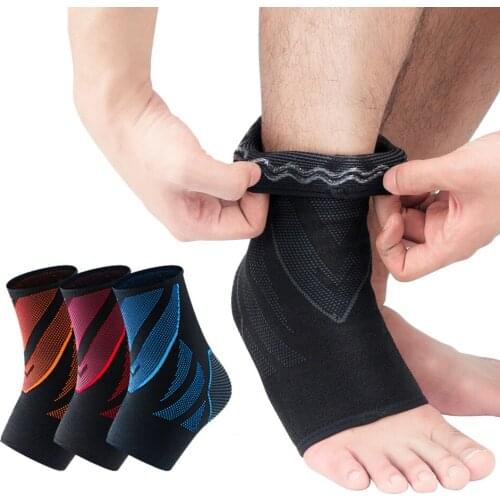Loogdeel 1PCS Ankle Brace Compression Support Sleeve Elastic Breathable for Injury Recovery Joint Pain basket Foot Sports Socks