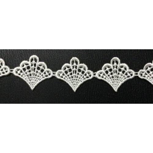 3.3cm high quality water soluble exquisite embroidery lace,skirt lace trimming,decoration accessories,XERY14319B