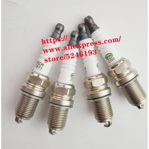 4pcs/set Engine Spark plug for BYD F3/F3R/G3/L3/G3R/F5 Suri 473QB-3707010