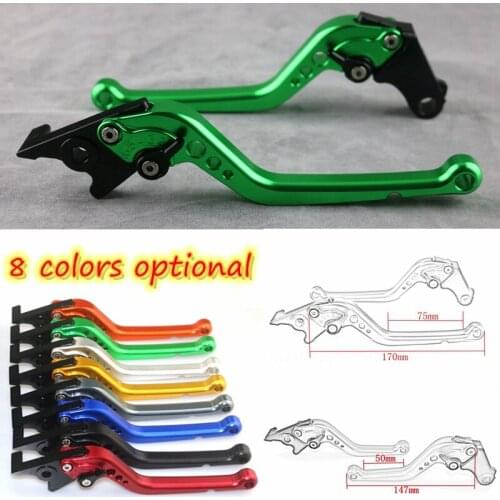 Aluminum CNC Adjustable Motorcycle Brake Clutch Lever For KAWASAKI H2 / H2R 2015-2016-2017-2018