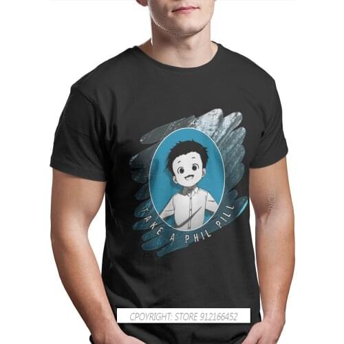 The Promised Neverland Emma Ray Norman Anime Pure Cotton TShirt Phil Elegant T Shirt Oversize Men Tees Shirt Ofertas Big Sale