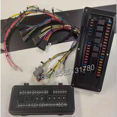 Good Quality Caterpillar Fuse Box Wire Harness Assembly for CAT 330C 330CL E330C Excavator Electric Parts