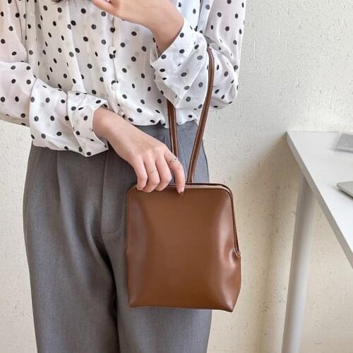 Mini Casual Brand Designer Clip Bag for Women 2021 New PU Leather Ladies Evening Clutch Shoulder Crossbody Bags Purses Handbags