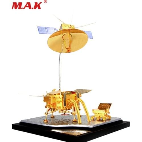 1/30 Scale Alloy Metal Simulation Lunar Lander Metal Chang 'E IV Rover Aerospace Model Toys for Fans Children Collection Gfits