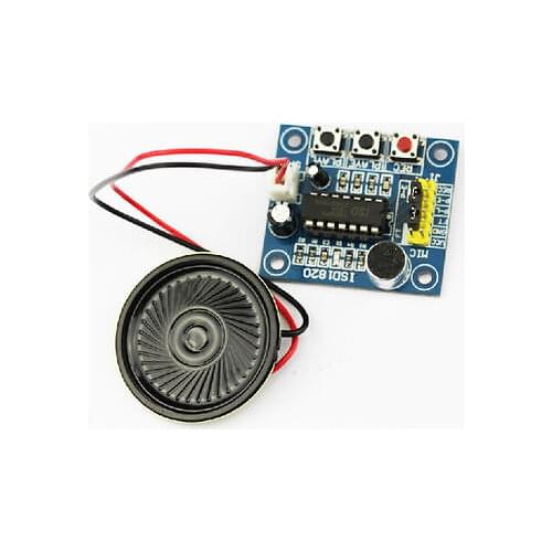 ISD1820 Sound Voice Recording Playback Module With Mic Sound Audio + Loudspeaker