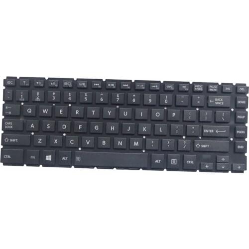 New Laptop Keyboard US Fit for Toshiba Satellite L40-B L45-B E45W-C Series, Spare Part with High Performance